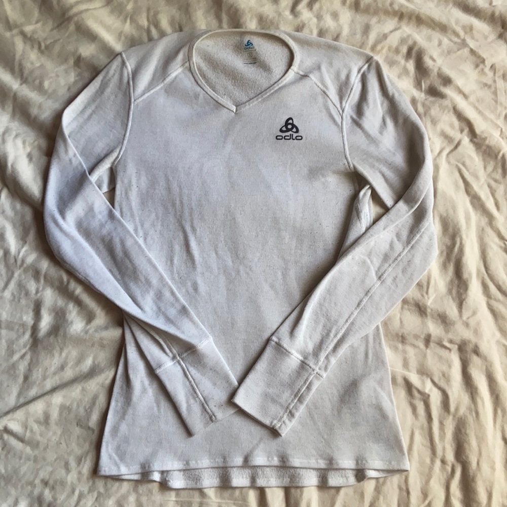 Odlo long sleeve lightweight warm tee size small